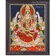 Gaja Lakshmi Tanjore Painting