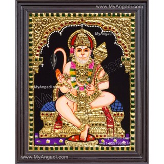 Hanuman Tanjore Painting