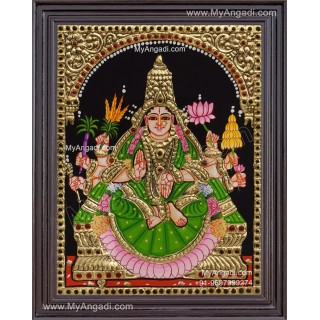 Dhanya Lakshmi Tanjore Painting