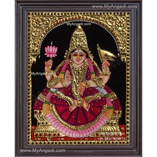 Adhi Lakshmi Tanjore Painting
