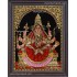 Veera Lakshmi Tanjore Painting