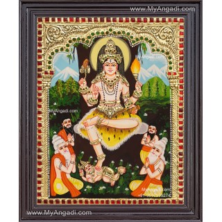 Dakshinamoorthi Tanjore Painting