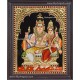 Shiva Parvathi Tanjore Painting