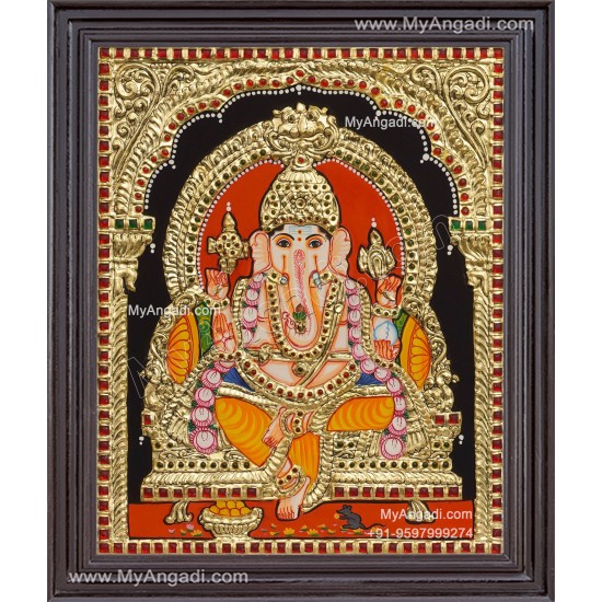 Ganesha Tanjore Painting
