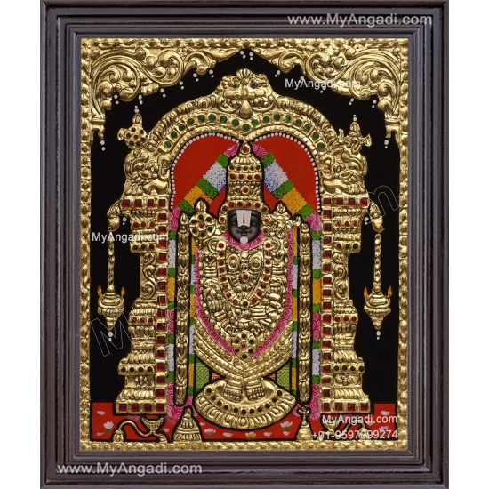 Venkateshwara Swamy Tanjore Painting Venkateshwara Swamy Tanjore Painting