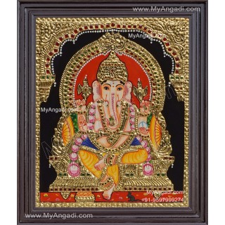 Ganesha Tanjore Painting 
