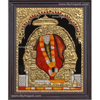 Saibaba Tanjore Painting