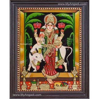 Graha Lakshmi Tanjore Painting