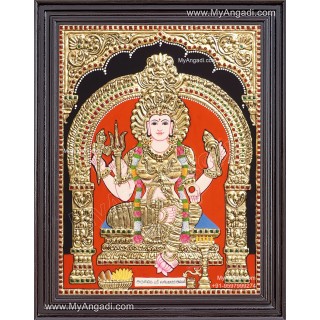 Sri Periyanachi Amman Tanjore Painting