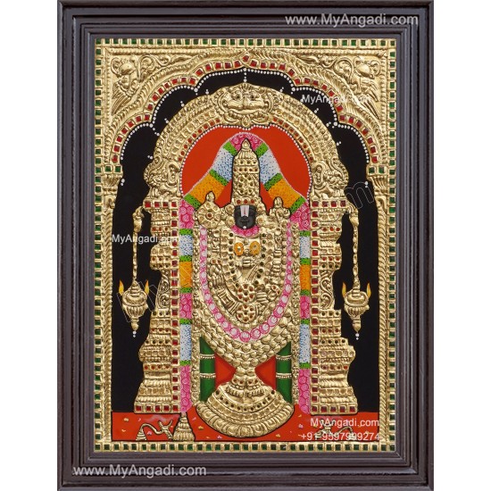 Venkateshwara Tanjore Painting