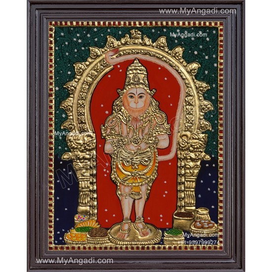 Hanuman Tanjore Painting