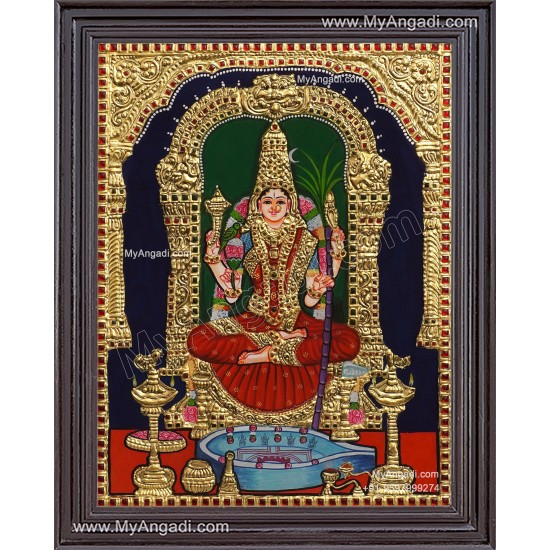 Kamatchi Tanjore Painting Kamatchi Tanjore Painting