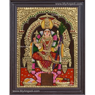 Lalitha Devi Tanjore Painting