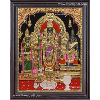 Parthasarathy Perumal Tanjore Painting