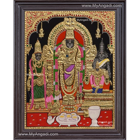 Parthasarathy Perumal Tanjore Painting