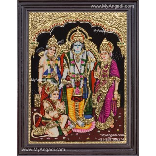 Ram Durbar Tanjore Painting