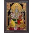 Vishnu Lakshmi Tanjore Painting