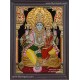 Vishnu Lakshmi Tanjore Painting