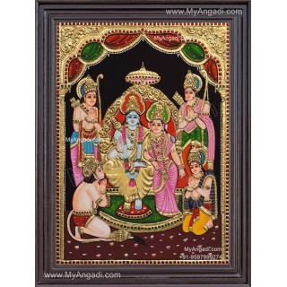 Ram Durbar Tanjore Painting