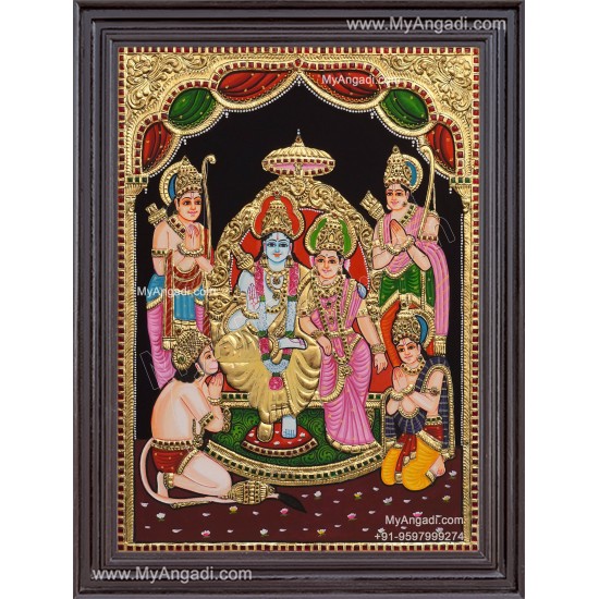 Ram Durbar Tanjore Painting