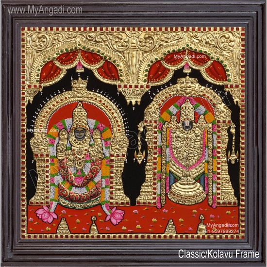 Balaji Thayar Tanjore Painting