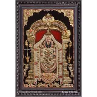 3D Balaji Tanjore Painting