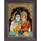 Shivan Parvathi Tanjore Painting