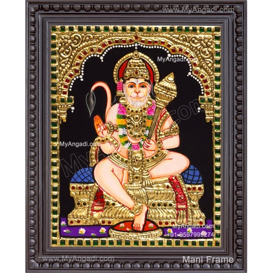 Hanuman Tanjore Painting