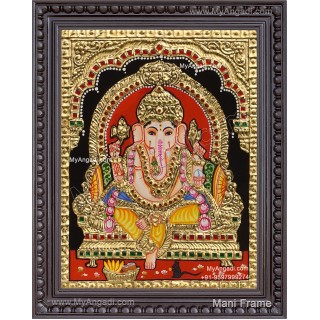 Ganesha Tajore Painting