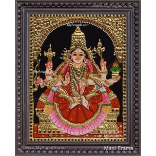 Dhana Lakshmi Tanjore Painting