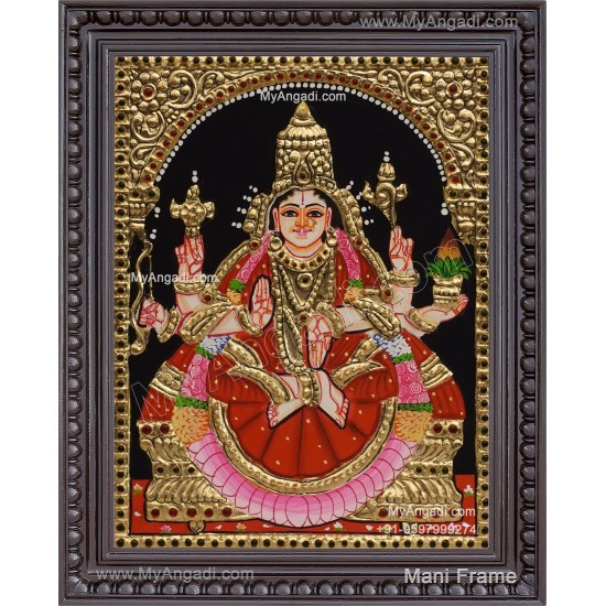 Dhana Lakshmi Tanjore Painting
