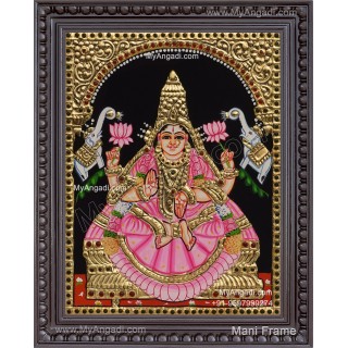 Gaja Lakshmi Tanjore Painting