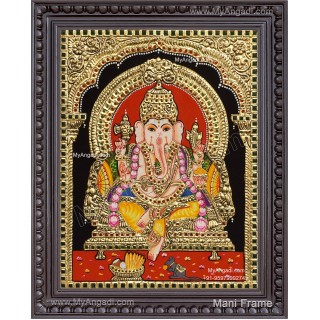Ganesha Tajore Painting