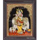 Cow Krishna Tanjore Painting