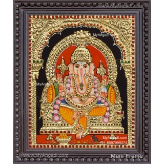 Ganesha Tanjore Painting
