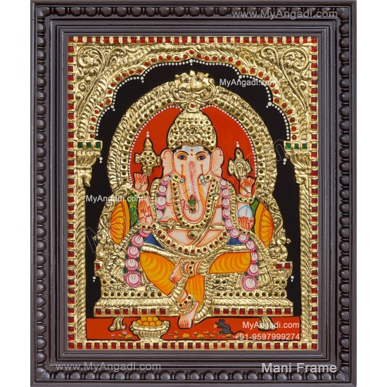 Ganesha Tanjore Painting