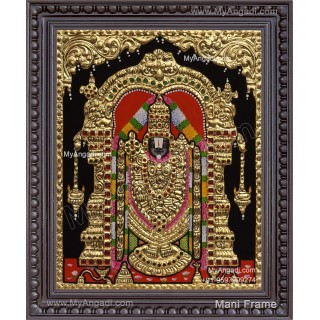 Venkateshwara  Swamy Tanjore Painting