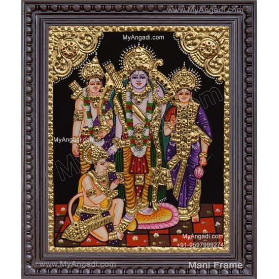 Ram Durbar Tanjore Painting Ram Durbar Tanjore Painting