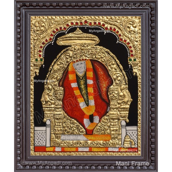 Saibaba Tanjore Painting