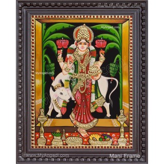 Graha Lakshmi Tanjore Painting
