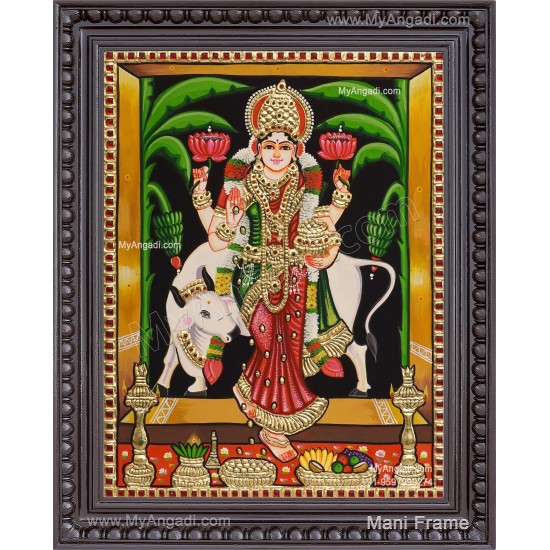 Graha Lakshmi Tanjore Painting