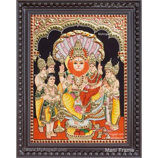 Lakshmi Narasimhar Tanjore Painting