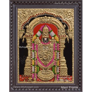 Venkateshwara  Swamy Tanjore Painting