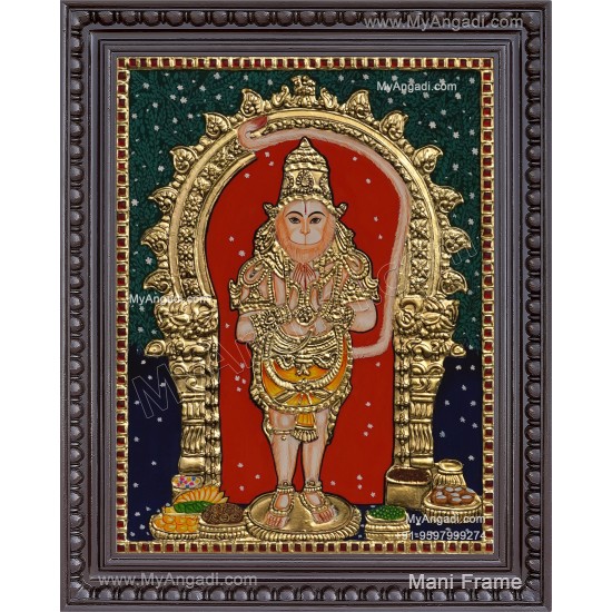 Hanuman Tanjore Painting