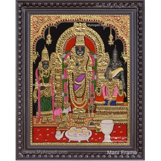 Parthasarathy Perumal Tanjore Painting