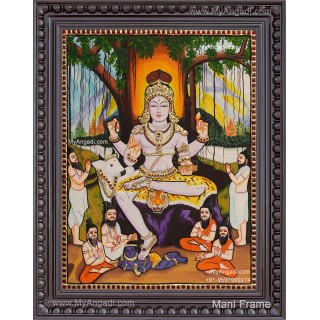 Dakshinamurthi Tanjore Painting
