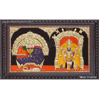 Kuladeivam Tanjore Painting