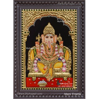 Ganesha Tanjore Painting