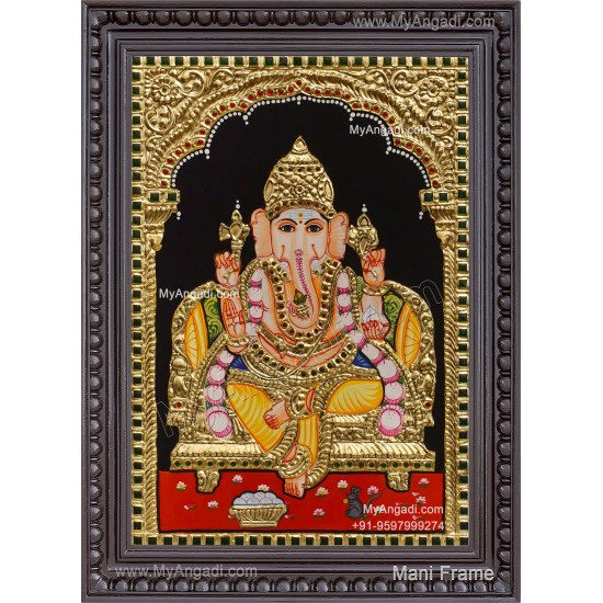 Ganesha Tanjore Painting