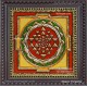 Sri Chakram Tanjore Painting